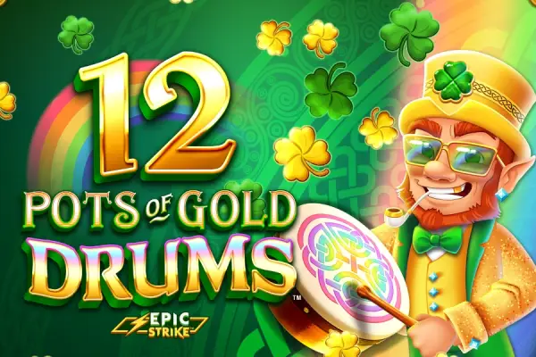 12 Pots of Gold Drums Logo