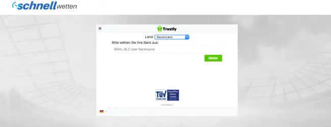 SchnellWetten Bonus Anmeldung