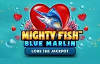 Mighty Fish: Blue Marlin - Love The Jackpot Logo