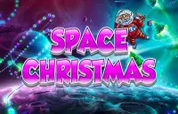 Space Christmas Logo
