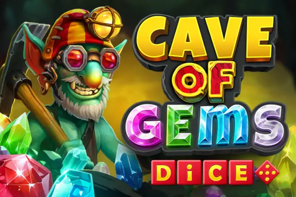 Cave of Gems Dice Logo