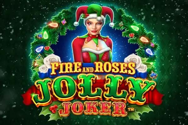 Fire and Roses Jolly Joker Logo