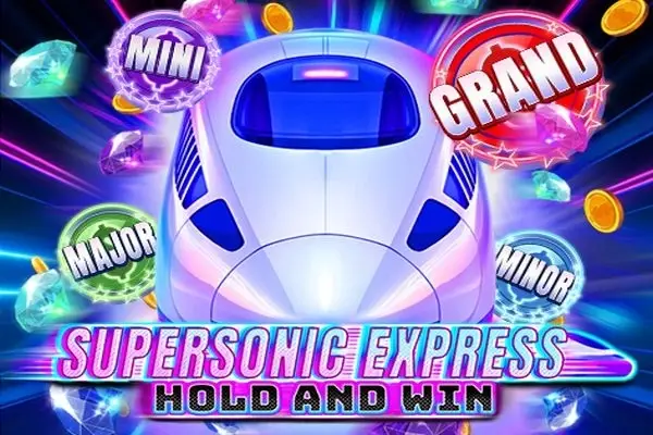 Supersonic Express: Hold and Win Logo