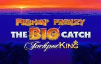 Fishin' Frenzy Megaways The Big Catch Jackpot King Logo
