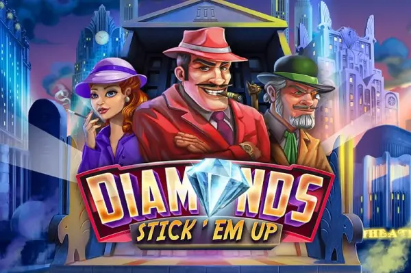Diamonds Stick 'Em Up Logo