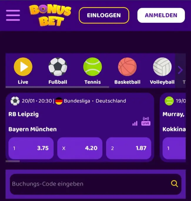 Bonus Bet Testbericht