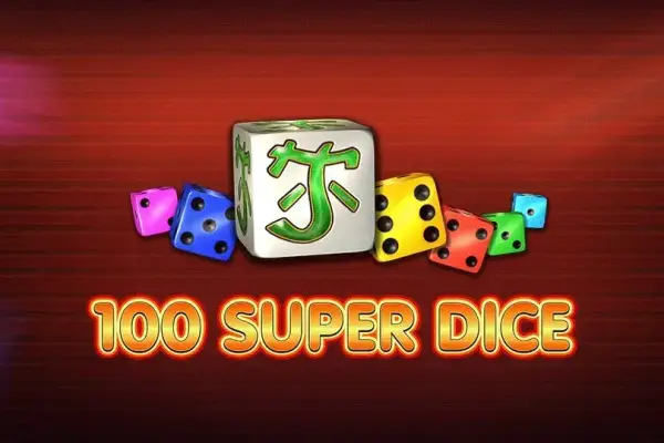 100 Super Dice Logo