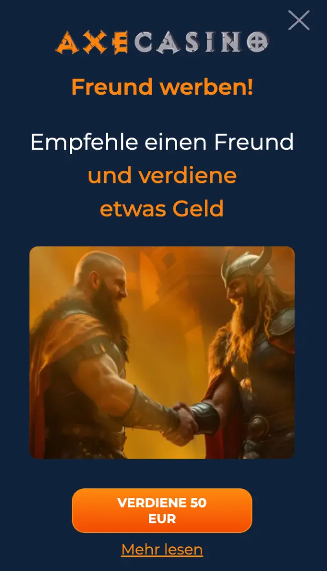 Axe Casino Referral