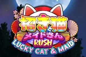 Lucky Cat & Maid Rush Logo