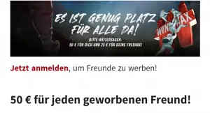 Wettbonus Winamax Freundschaftswerbung
