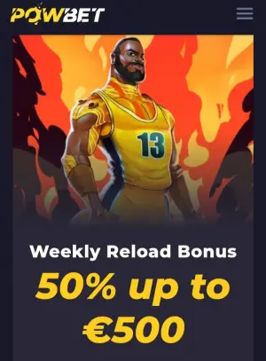 Wettnews Powbet Reload Bonus
