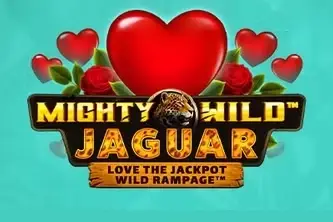 Mighty Wild: Jaguar - Love The Jackpot Logo