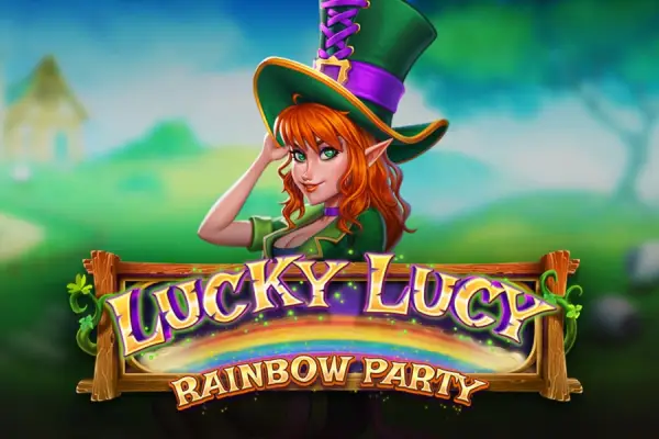Lucky Lucy Rainbow Party Logo