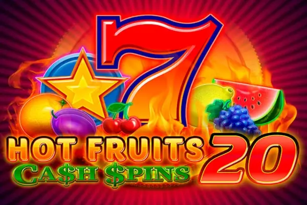 Hot Fruits 20 Cash Spins Logo