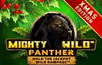 Mighty Wild: Panther Xmas Logo