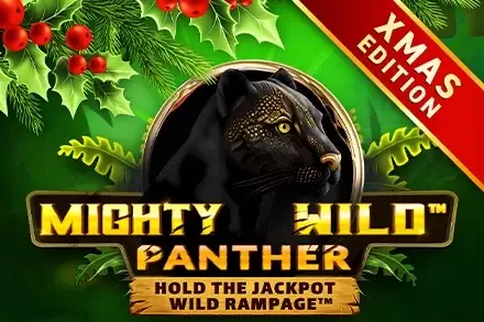 Mighty Wild: Panther Xmas Logo
