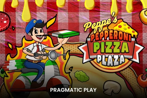 Peppe's Pepperoni Pizza Plaza Logo