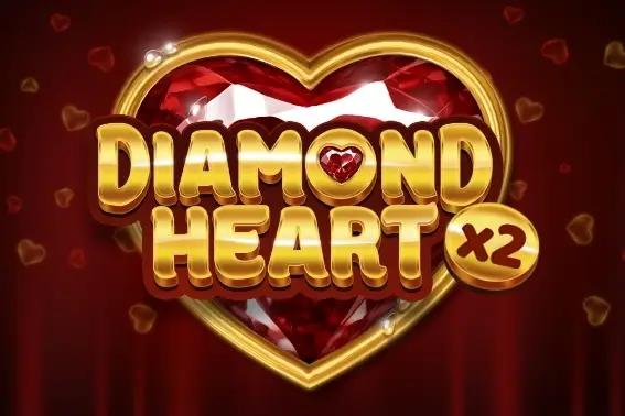 Diamond Heart x2 Logo