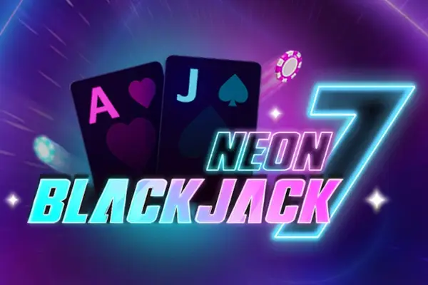 Neon Blackjack 7 Logo