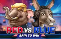 Red vs Blue Spin to Win Logo