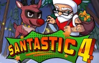 Santastic 4 Logo