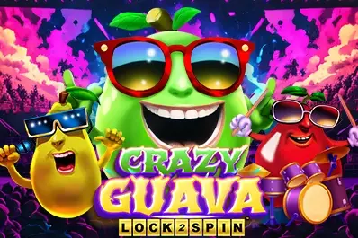 Crazy Guava Lock 2 Spin Logo