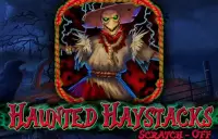 Haunted Haystacks Scratch-Off Logo