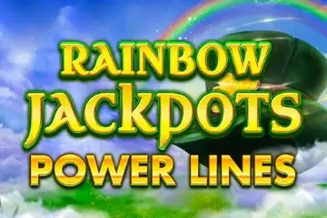 Rainbow Jackpots Power Lines Logo