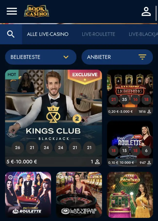 BookofCasino Test