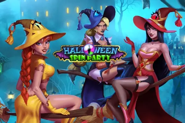 Halloween Spin Party Logo