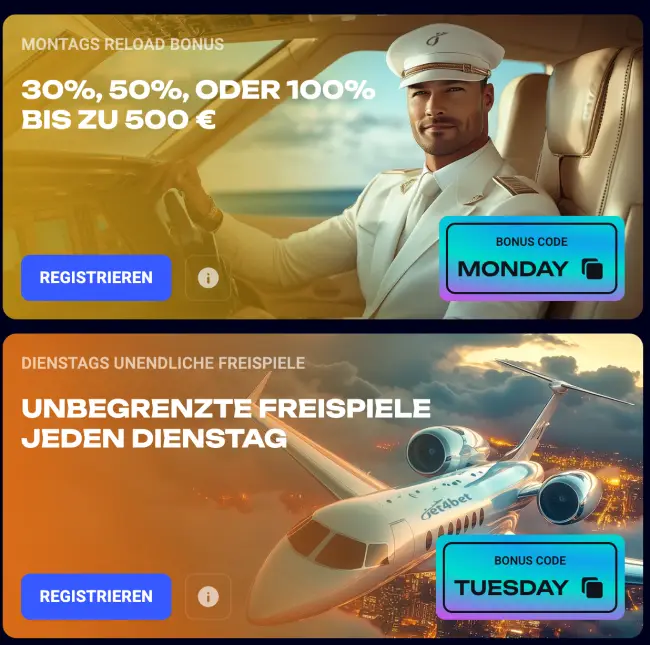 Jet4bet Casino Promotions