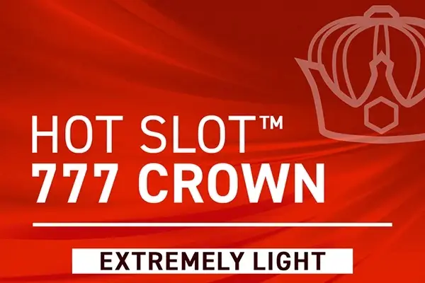 Hot Slot 777 Crown Extremely Light Logo