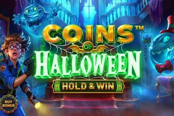 Coins of Halloween - Hold & Win Logo