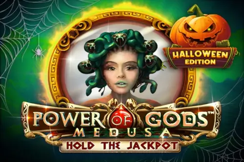 Power of Gods Medusa Halloween Edition Logo