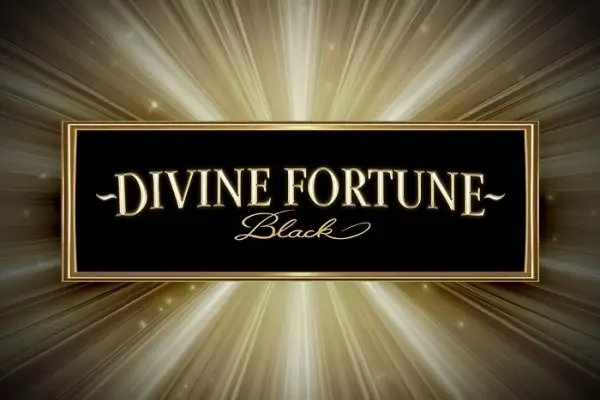 Divine Fortune Black Logo