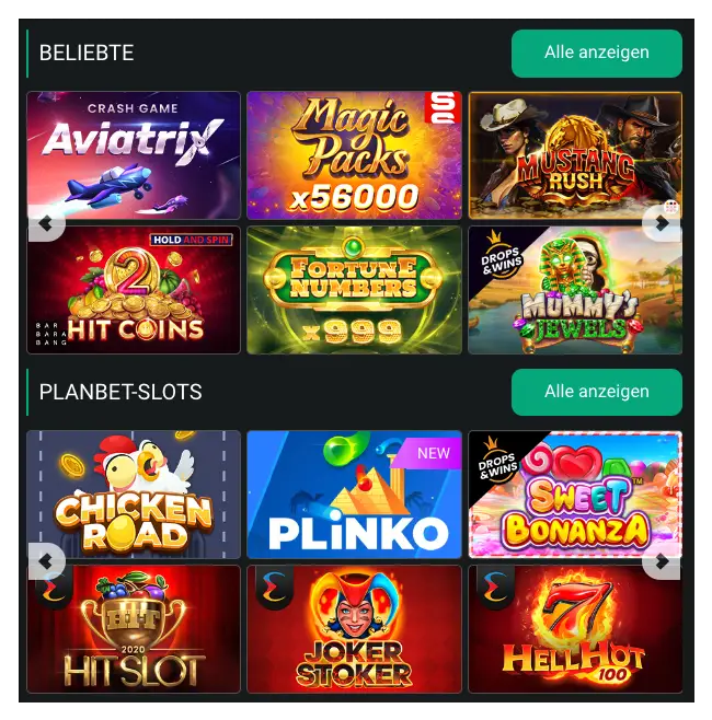 Planbet Casino