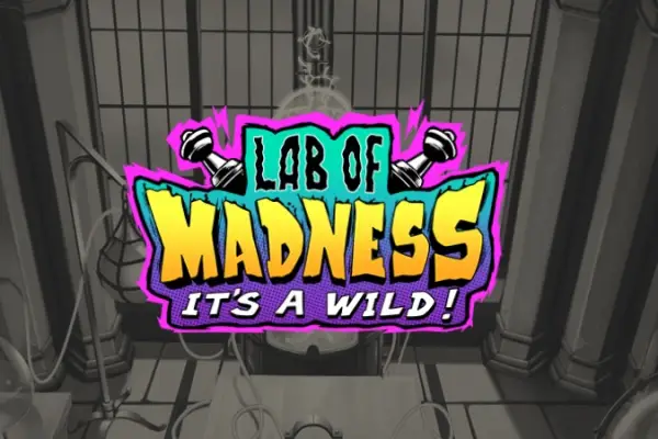 Lab of Madness It's A-Wild Logo