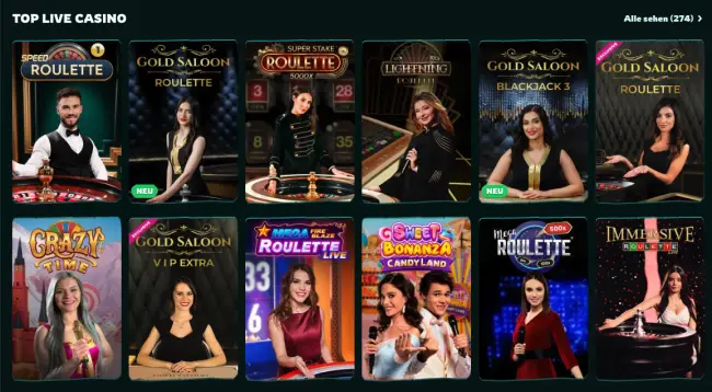 Playio Casino Live Casino
