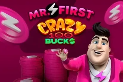 Mr. First Crazy 100 Bucks Logo