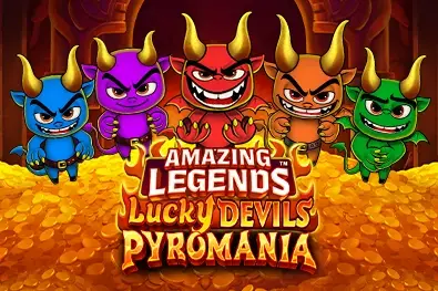 Amazing Legends Lucky Devils Pyromania Logo