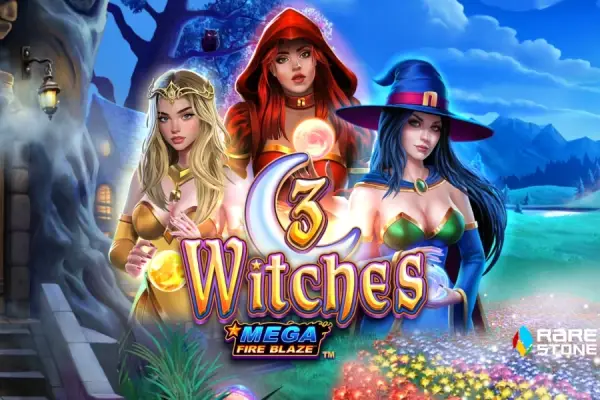 Mega Fire Blaze: 3 Witches Logo
