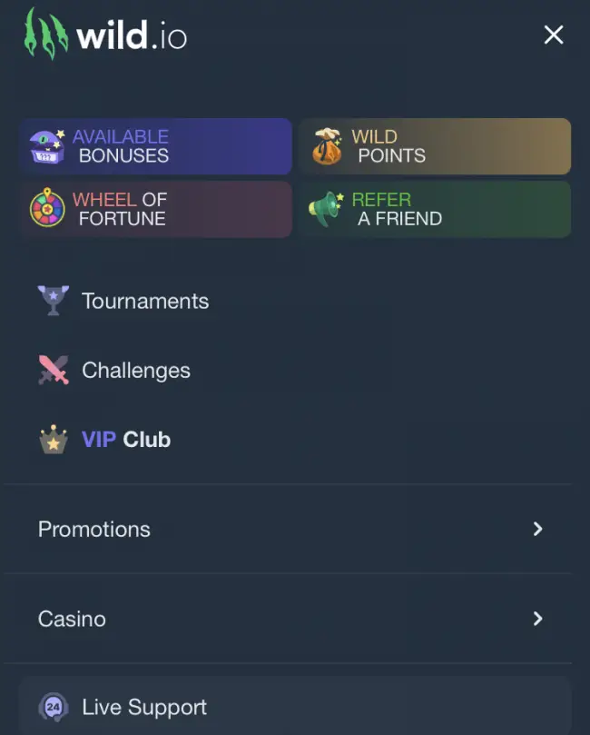 Wild.io Casino