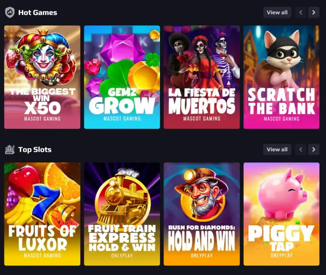 Blaze Spins Casino Test