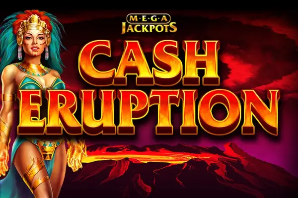 Cash Eruption MegaJackpots Logo