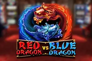 Red Dragon Vs Blue Dragon Logo