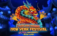 Floating Dragon New Year Festival Logo