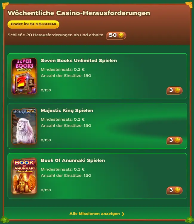 Greenluck Casino Test