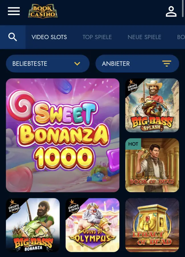 BookofCasino Test