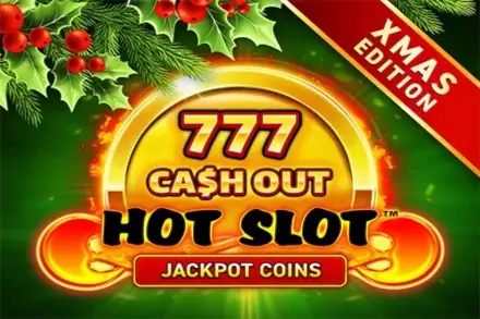 Hot Slot 777 Cash Out Xmas Logo