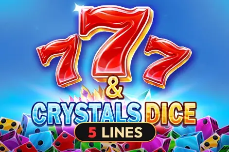 7 & Crystals Dice Logo